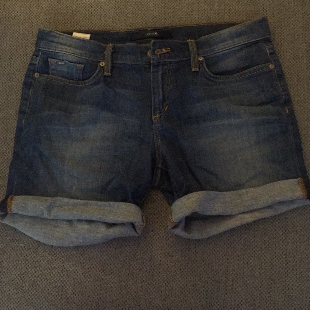Joe’s jeans denim boyfriend shorts